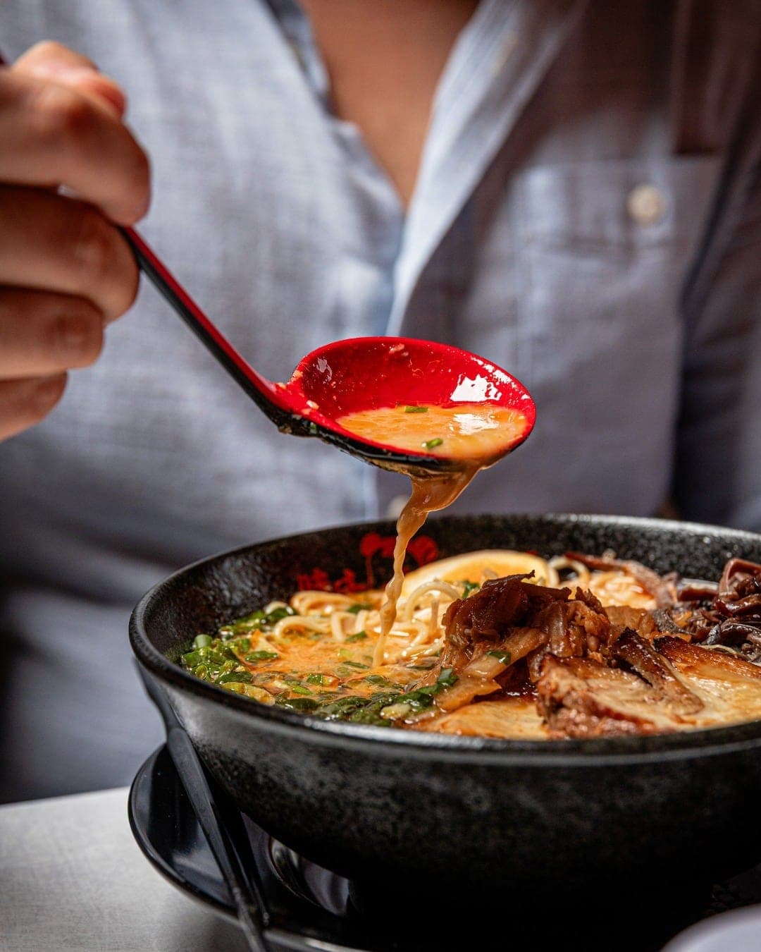 Ramen en Ajisen Ramen, Vía Brasil, Obarrio, Ciudad de Panamá