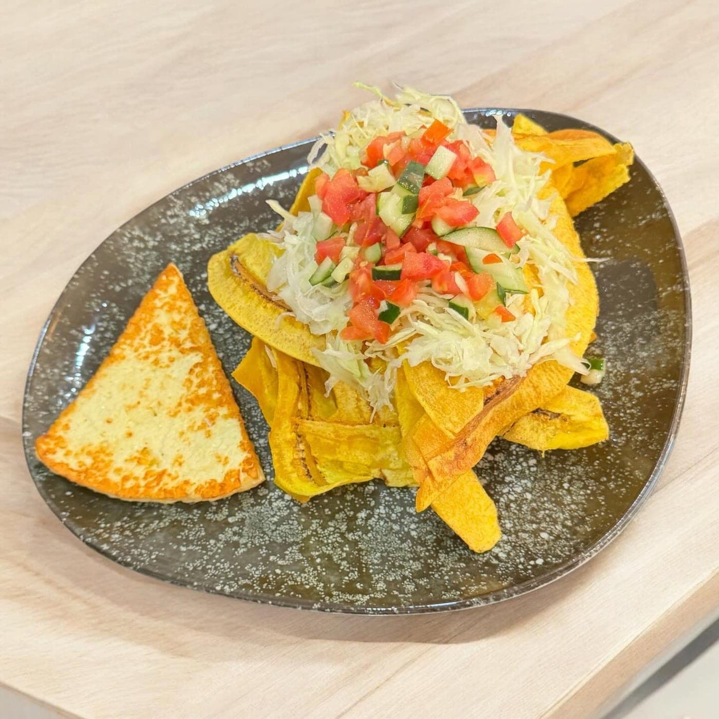 Tajadas con queso at Al Estilo Nica, Bella Vista, Panama City