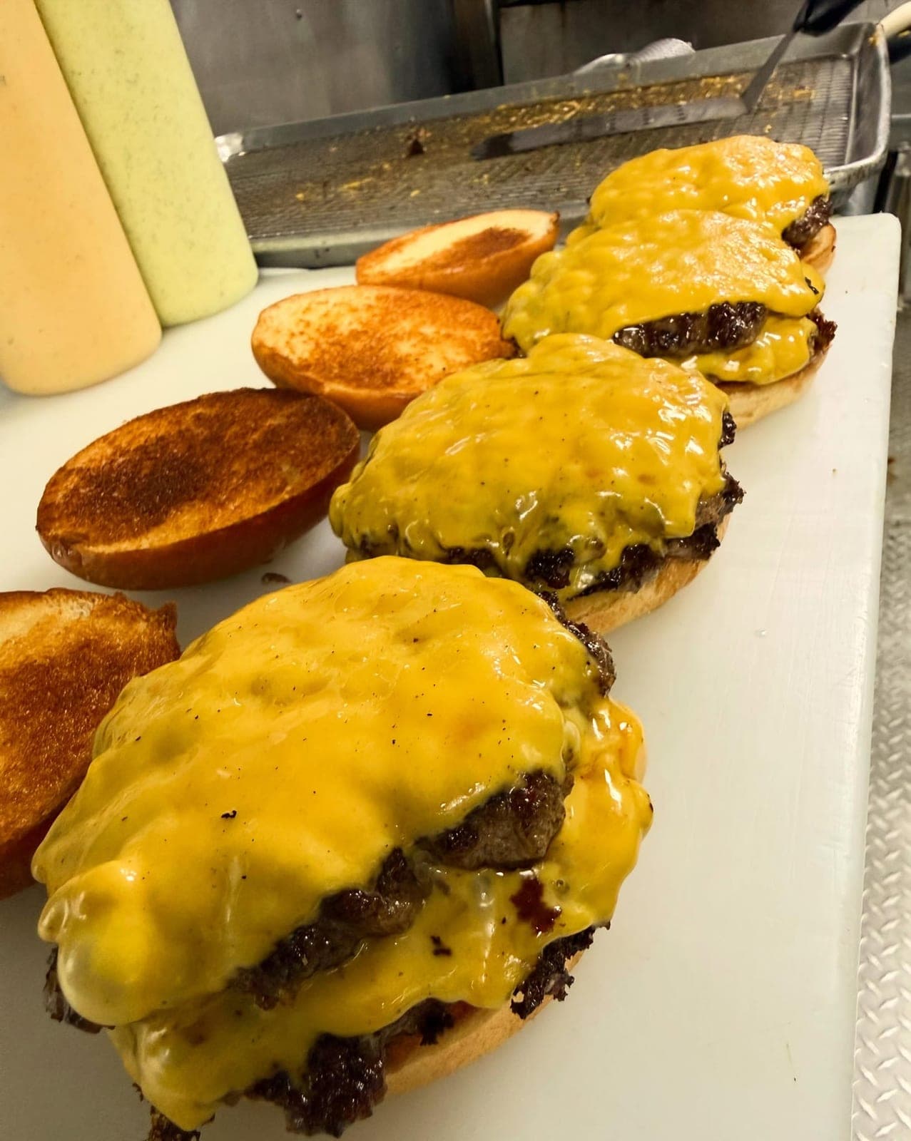Cheeseburgers en Anti Burger, El Cangrejo, Ciudad de Panama