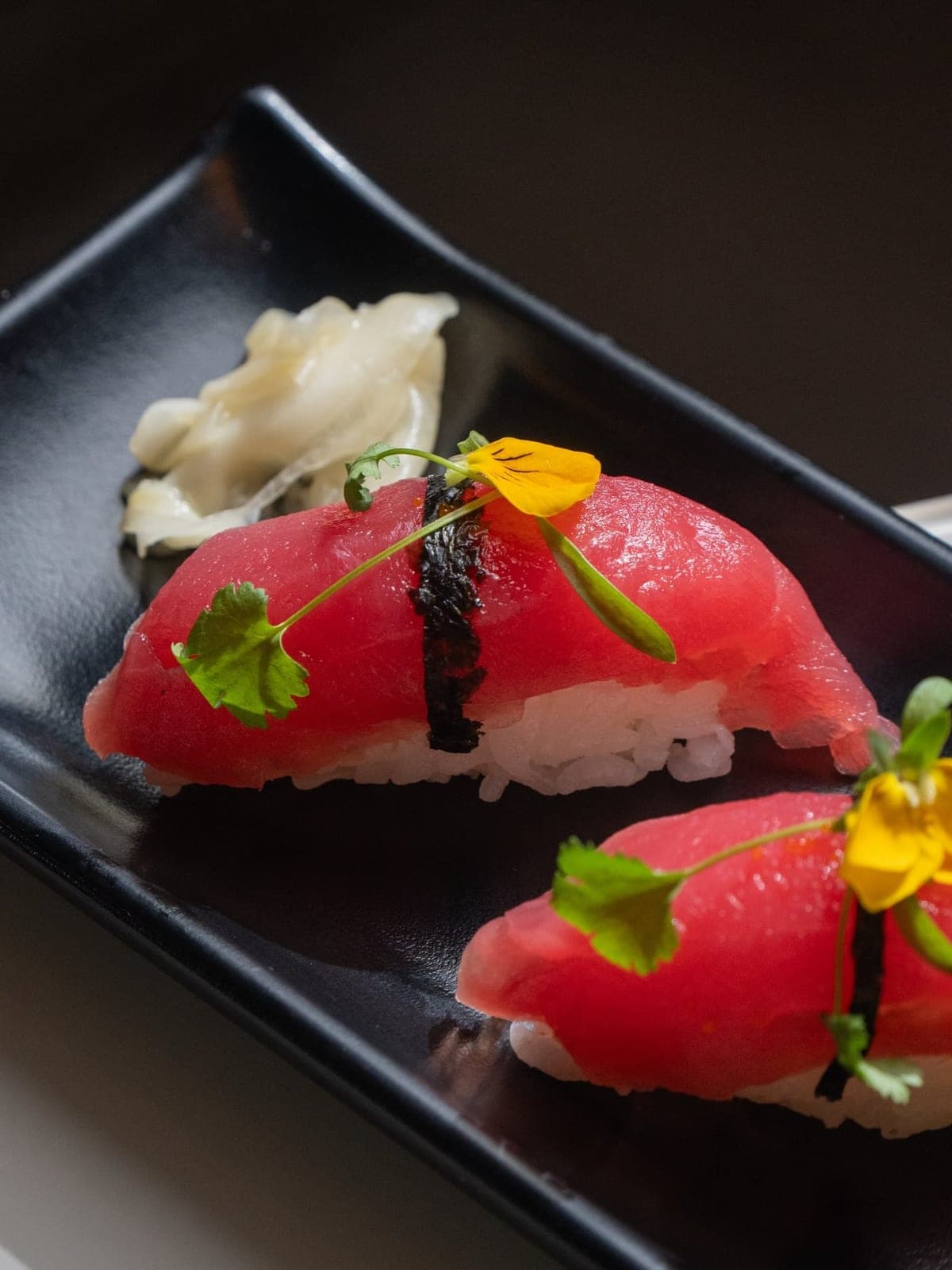 Tuna nigiri at Ato Sushi Bar, Panama City