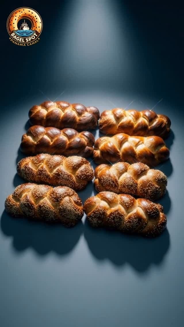 Freshly baked challah at Bagel Spot, Clayton, Panama City