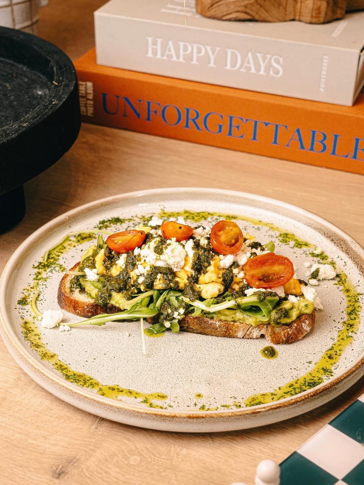 Avocado toast at Bungla Coffee House, Bella Vista, Panama City