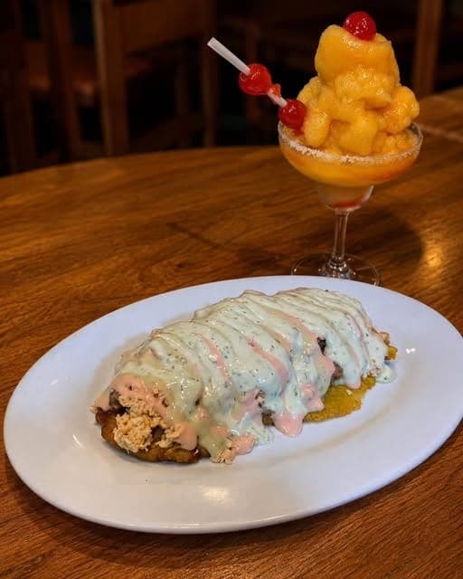 Plated dish at Cali Ají, El Cangrejo, Panama City