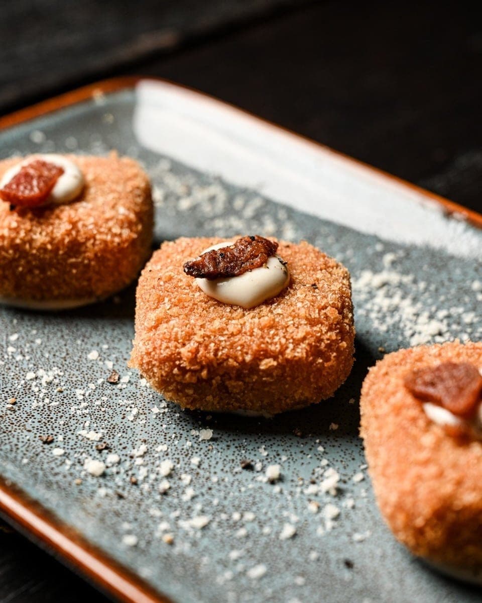 Antipasti croquettes at Casa Stizzoli, San Francisco, Panama City