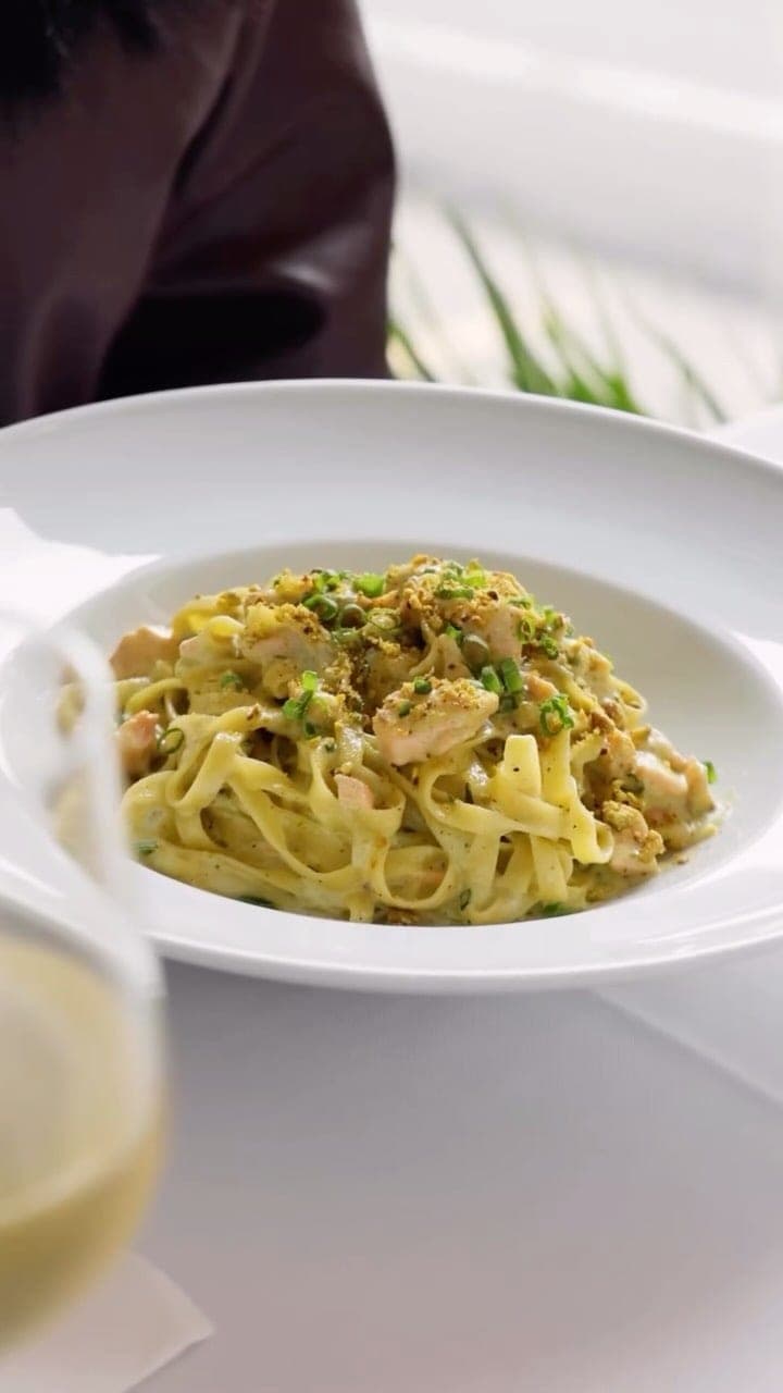 Fettuccine at Ciao Bella, San Francisco, Panama City