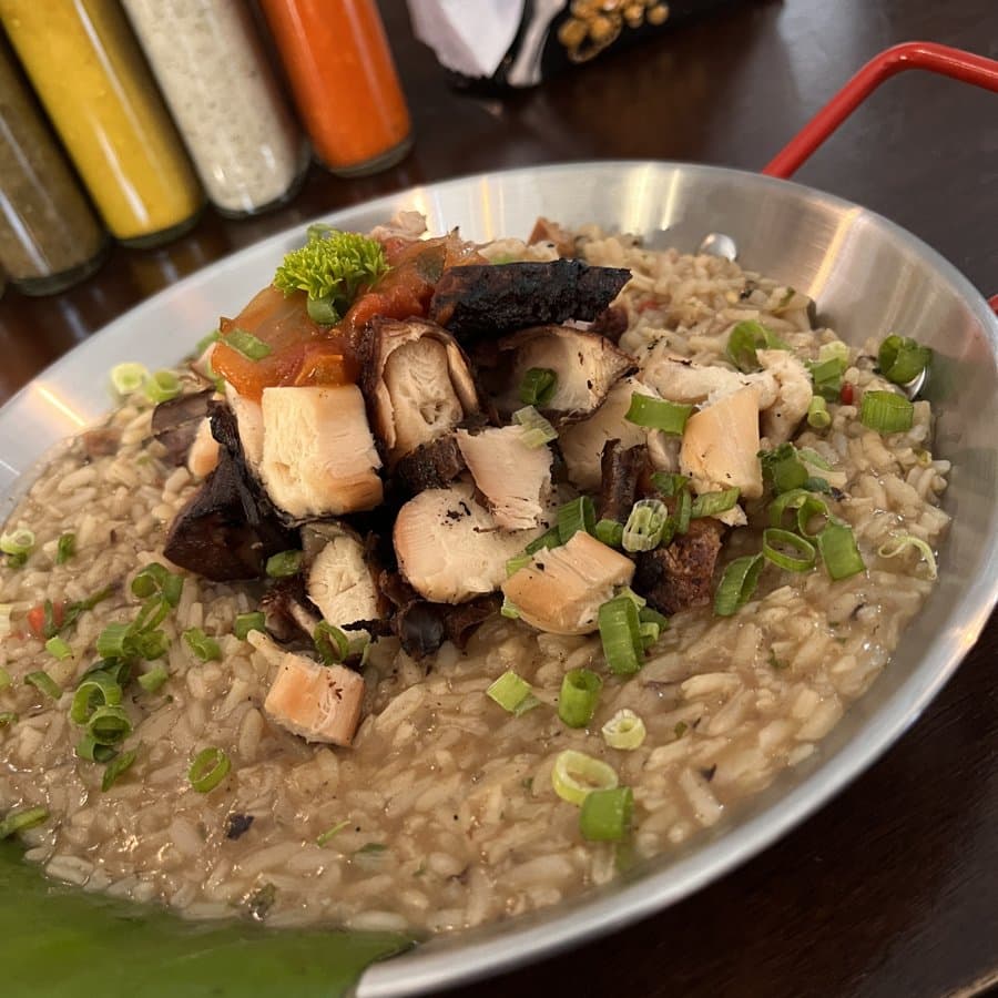 Arroz con pulpo