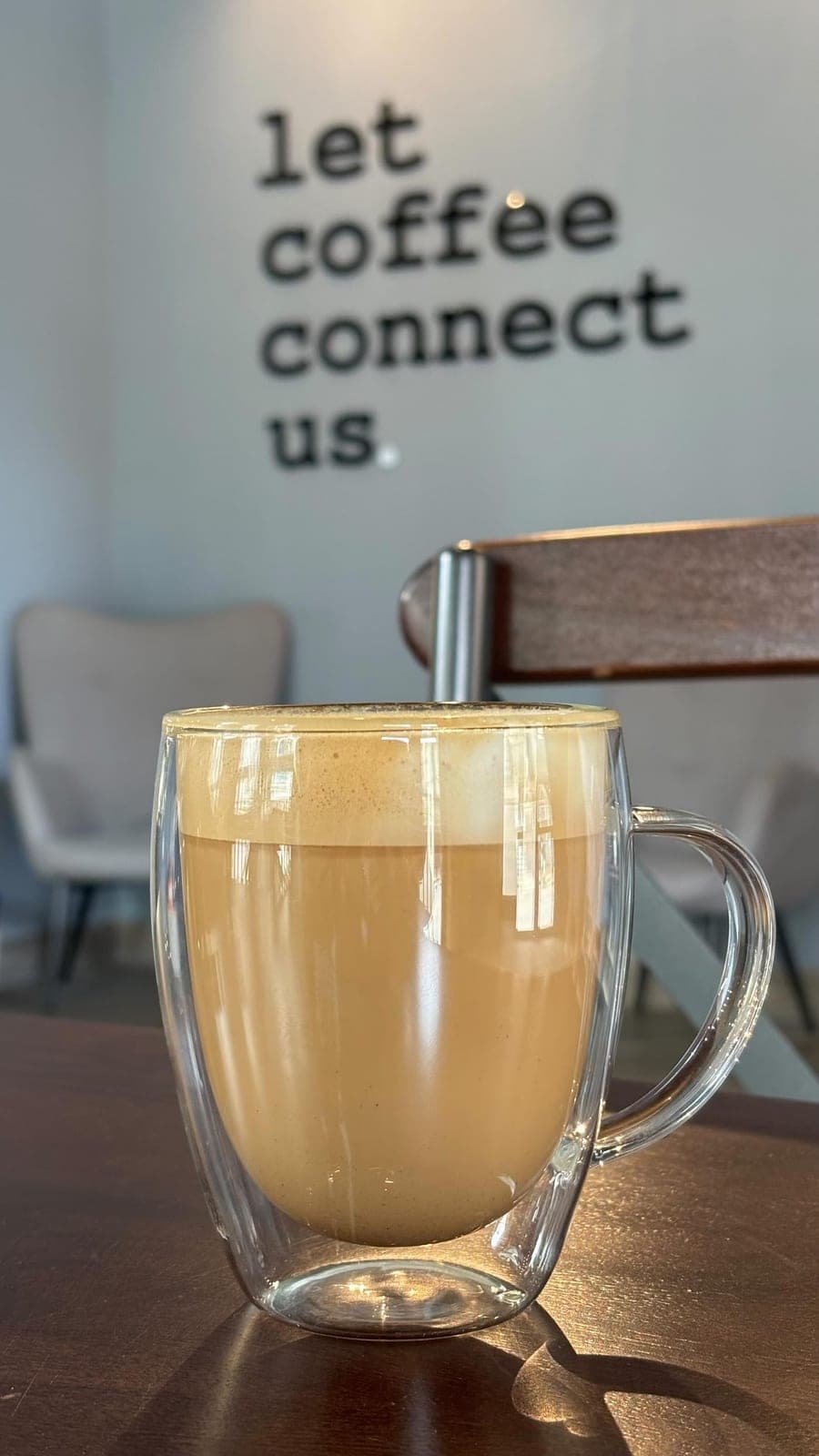 Latte at Durán Coffee Store, Panama City