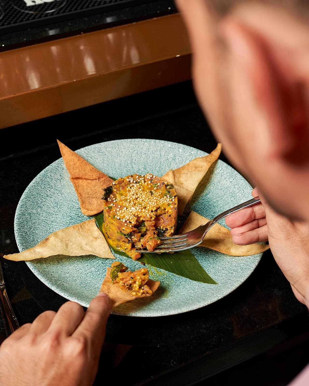 Tartar de atun en Fenicia, El Cangrejo, Ciudad de Panama