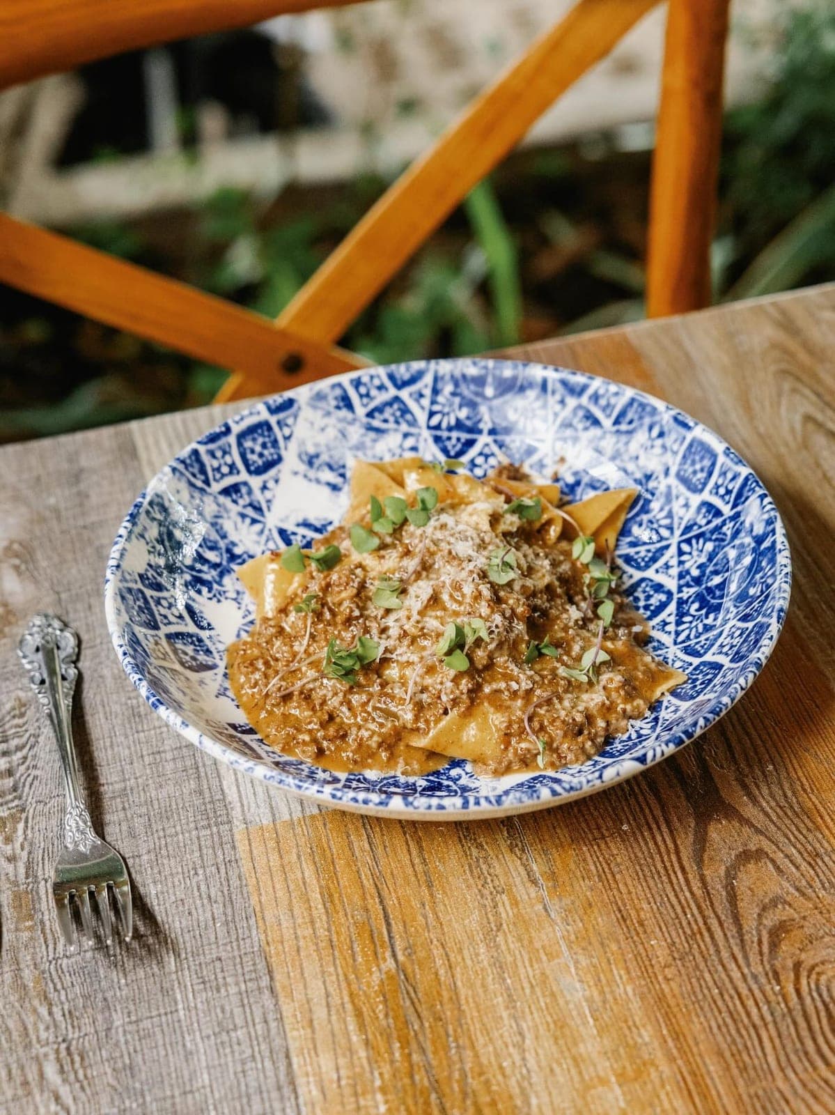 Pappardelle with ragu at Francis Rasenna, Obarrio, Panama City