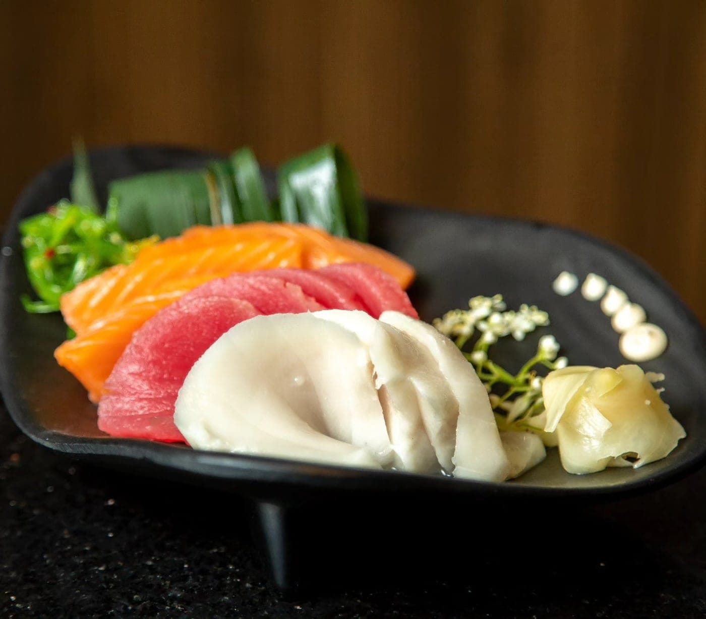 Sashimi platter at Kinari, Costa del Este, Panama City