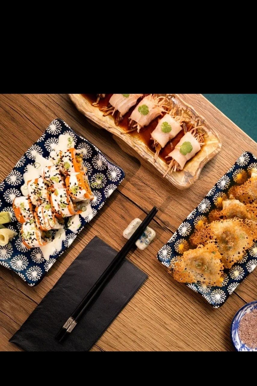 Sushi plated at Kosta Izakaya, Casco Viejo, Panama City