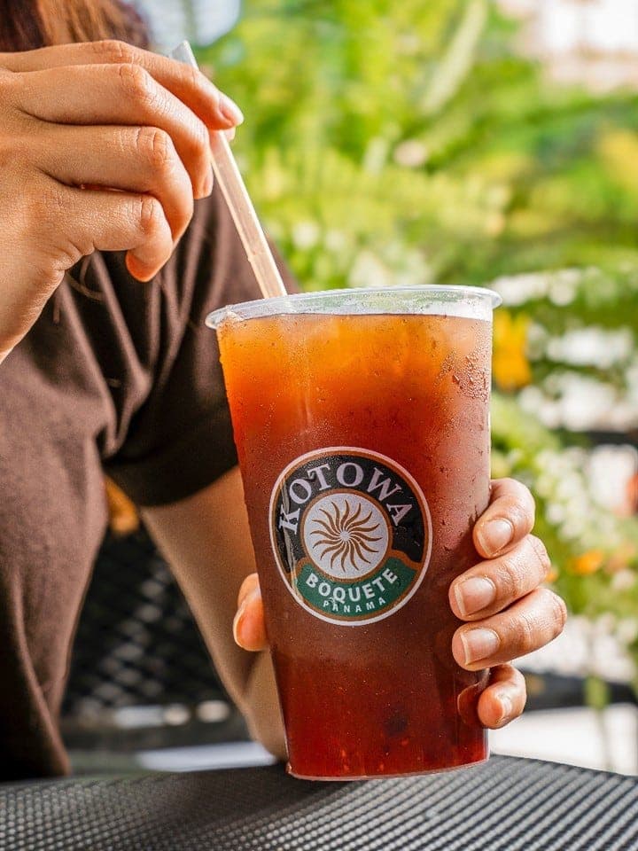Iced drink at Kotowa Coffee House, Via Espana, Panama City