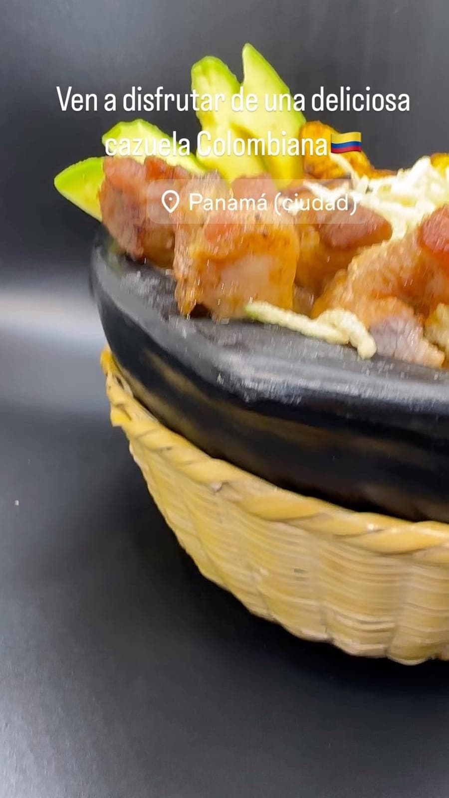 Cazuela colombiana at Delicias del Fogon Latino, Calidonia, Panama City