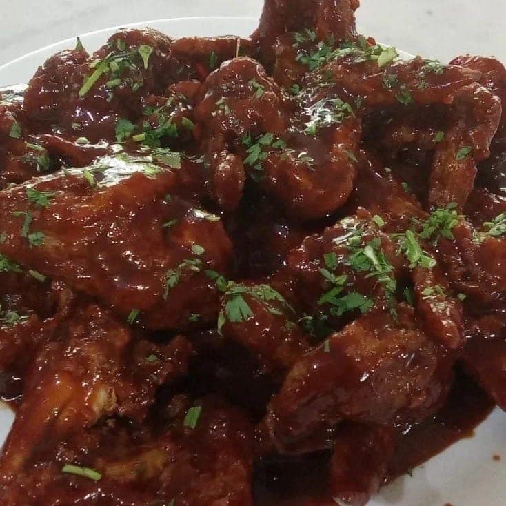 BBQ wings at La Mega Chuleta, Via Argentina, El Cangrejo, Panama City