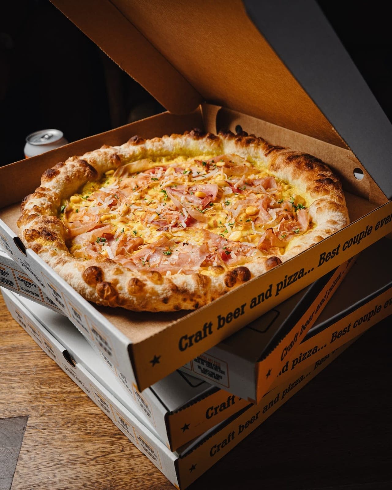 Artisanal pizza at La Rana Dorada, Costa del Este, Panama City