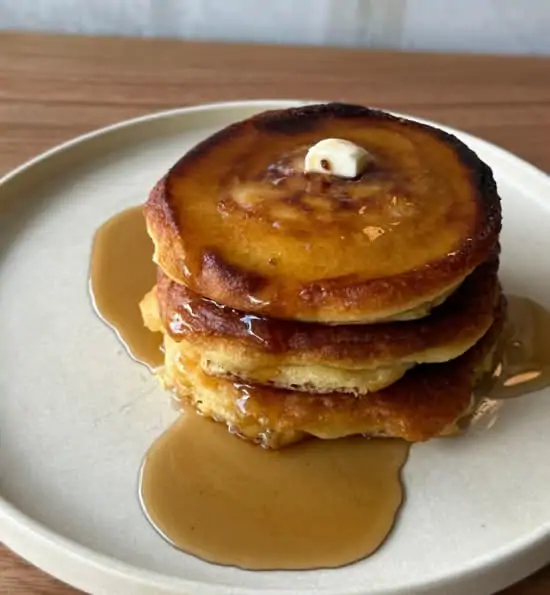 Brown Butter Fried Pancakes