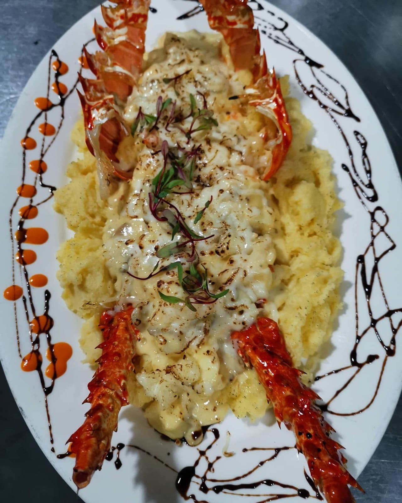 Risotto con langosta en Nazca 21, Casco Viejo, Ciudad de Panama