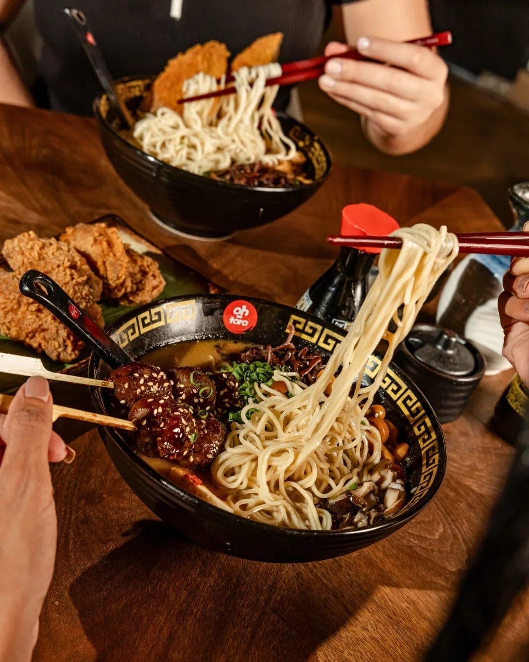 Ramen bowls at Oh-Toro Ramen & Sushi, Bella Vista, Panama City