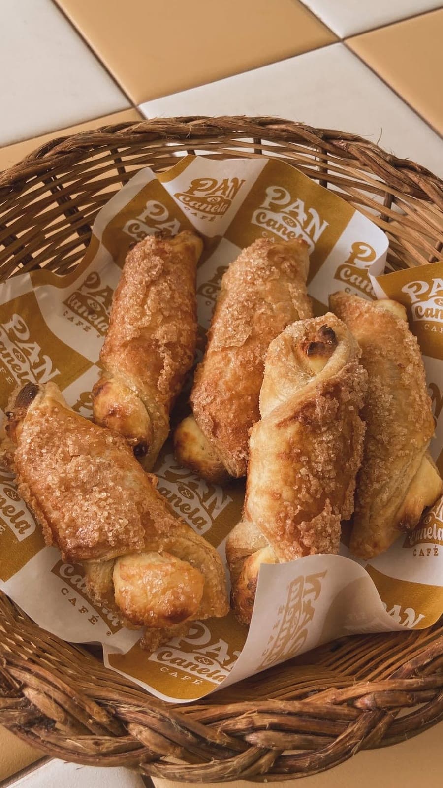 Fresh pastries at Pan & Canela, Clayton, Panama City