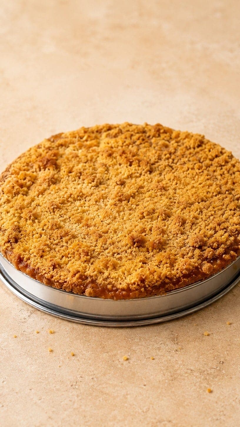 Apple crumble at Patisserie Saint Honore, Clayton, Panama City