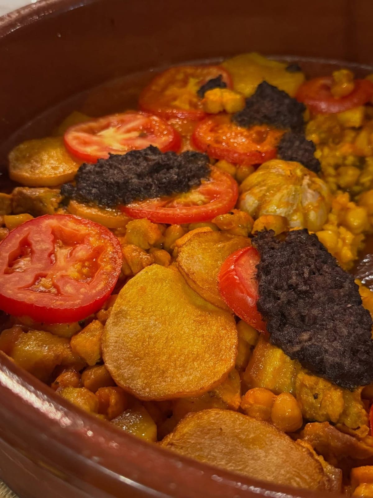 Cazuela espanola en Restaurante Alicante, Bella Vista, Ciudad de Panama