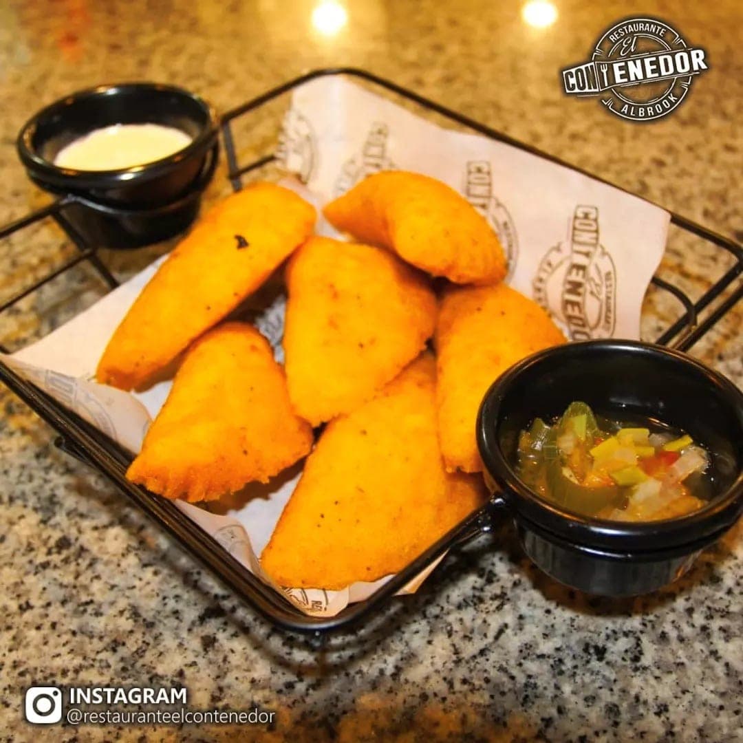 House empanadas at Restaurante Bar El Contenedor, Albrook, Panama City