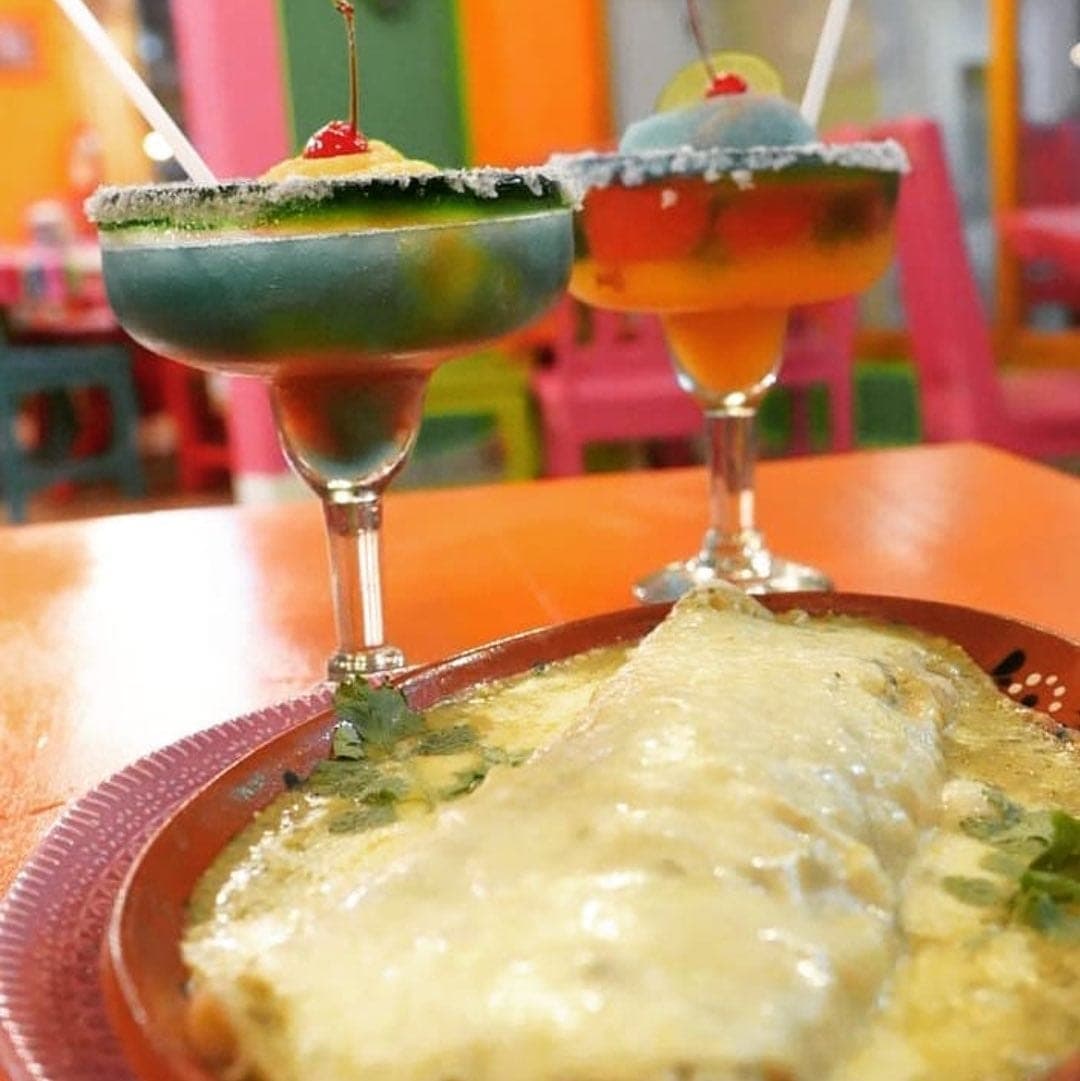Enchiladas at Restaurante El Charro Mexicano, San Francisco, Panama City
