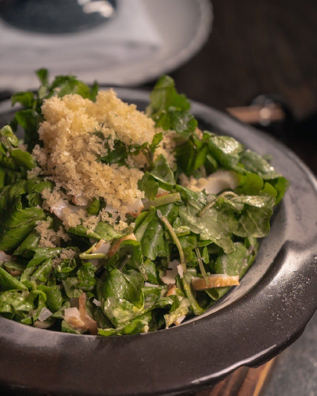 House salad at Restaurante Makoto, Obarrio, Panama City