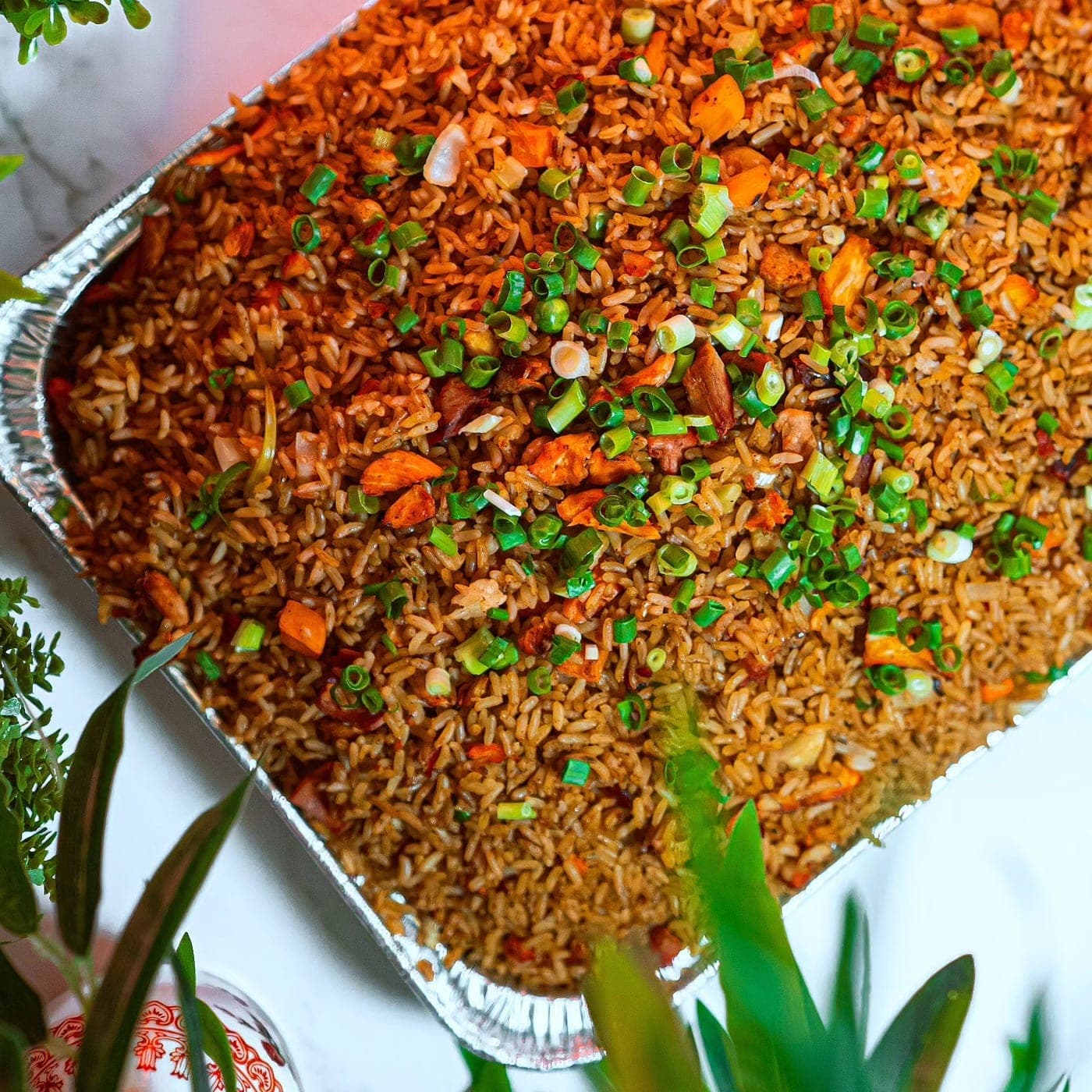 Bandeja de arroz frito en Restaurante Yeny, Vía España, Ciudad de Panamá