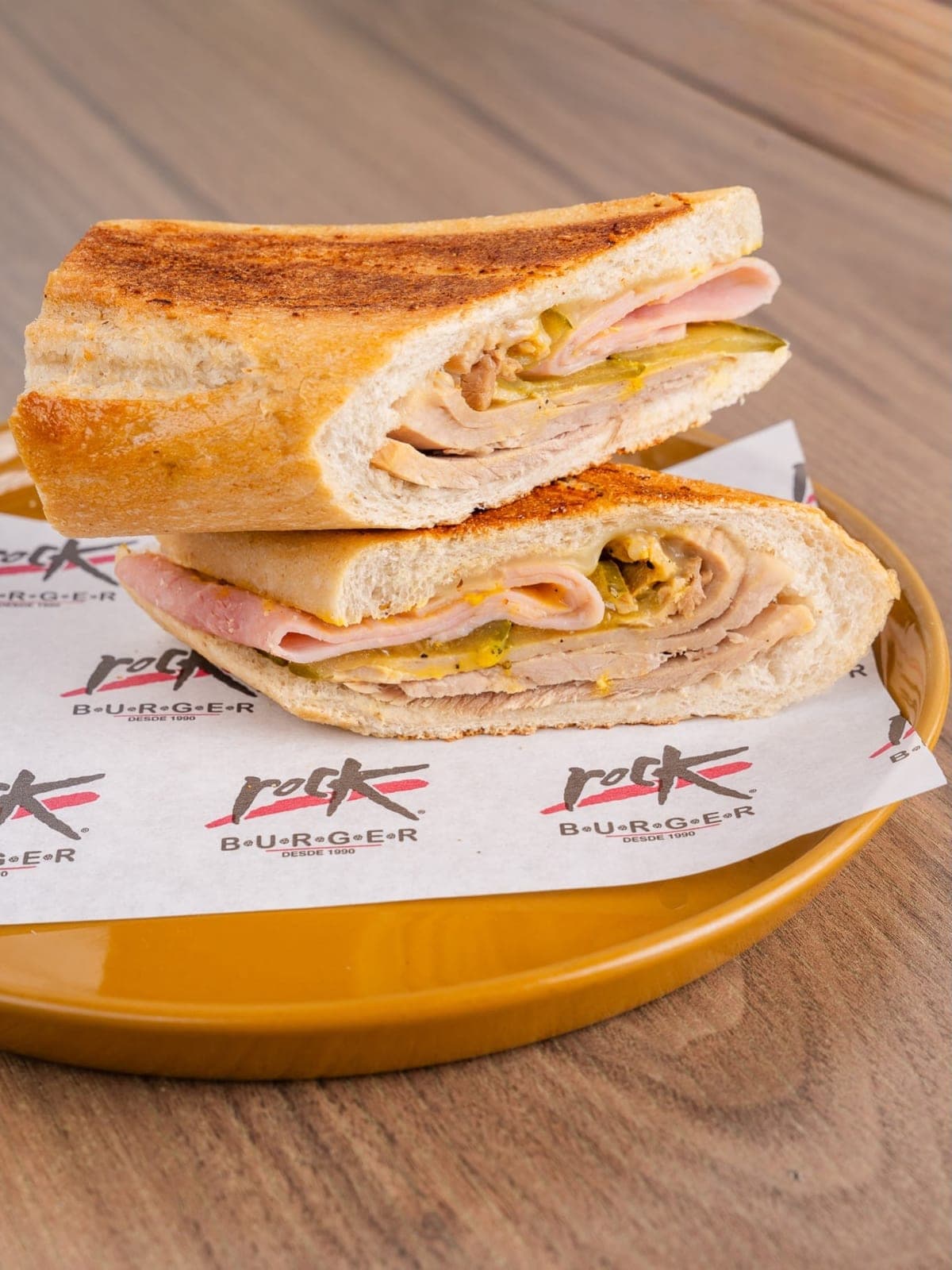 Cubano sandwich at Rock Burger, San Francisco, Panama City
