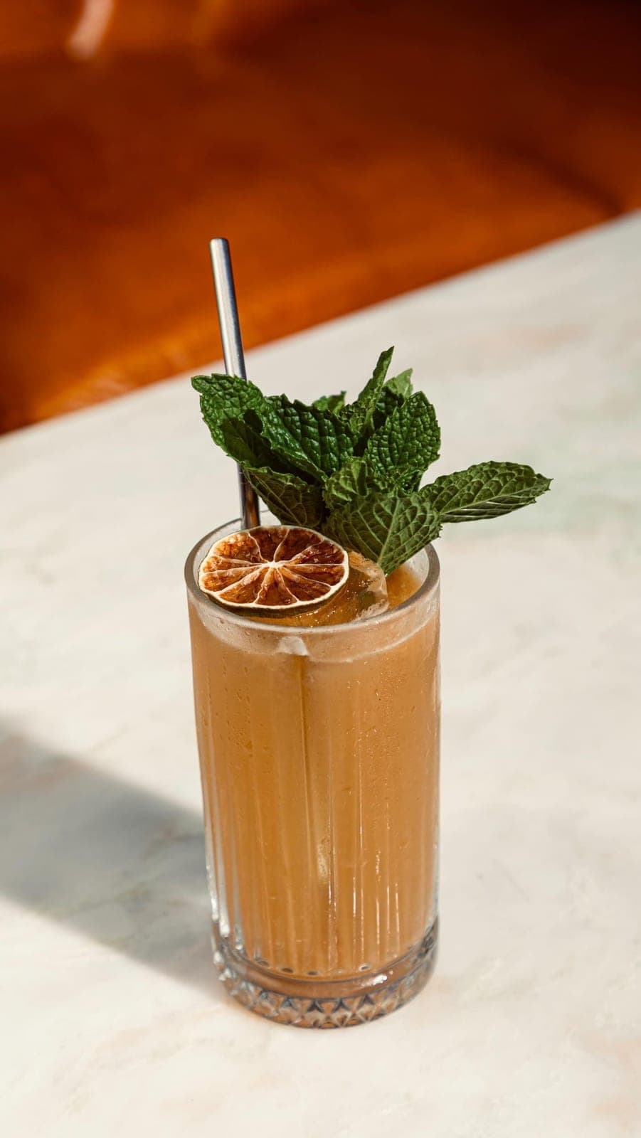 Pasion Tropical cocktail at Santa Ana Music Club, Casco Viejo, Panama City